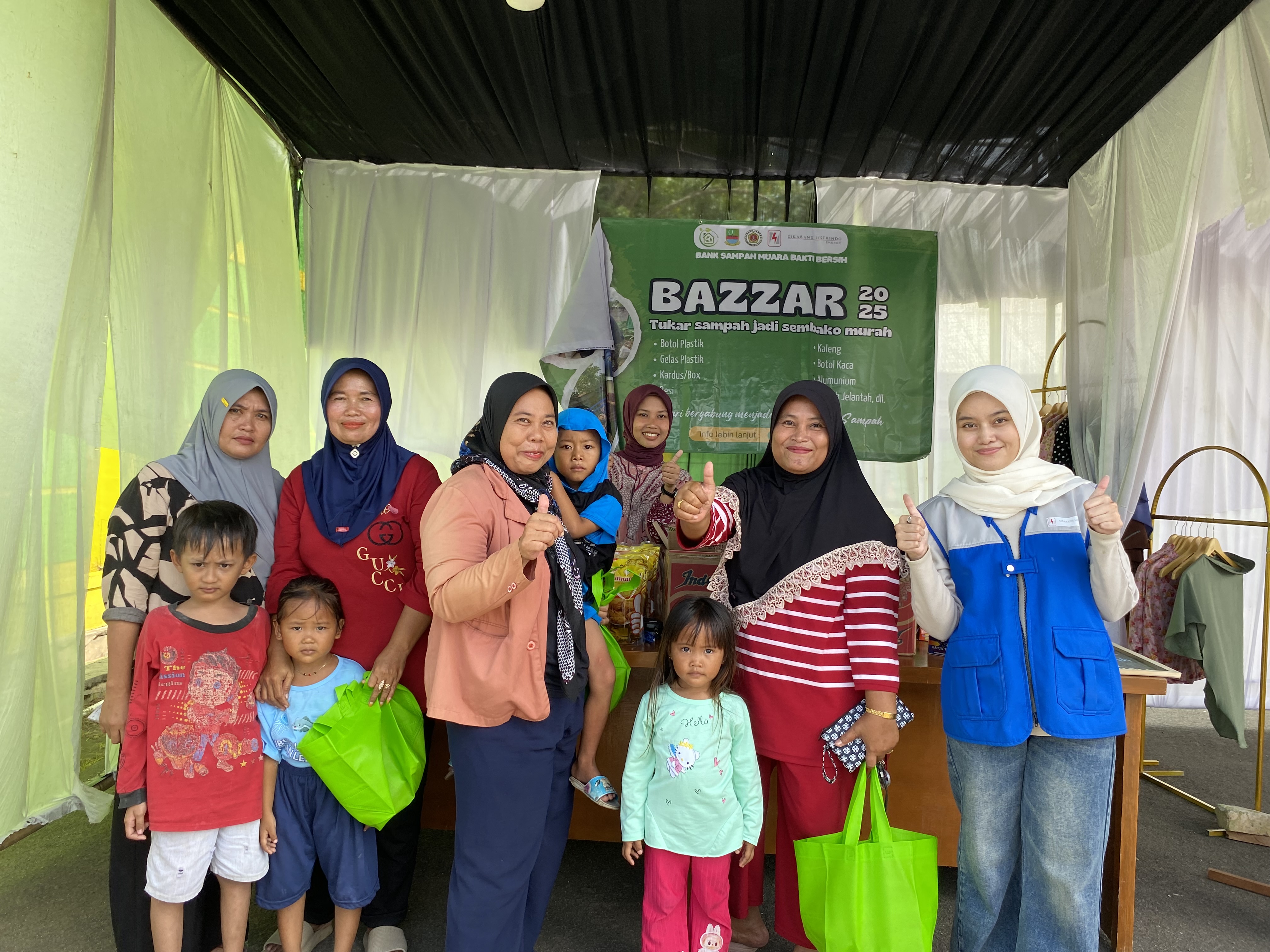 Program CSR Bazar Ubah Sampah jadi Sembako Murah